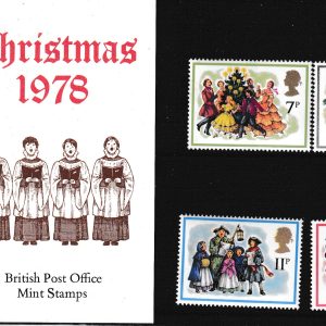 1978 Eksiksiz İngiltere Noel Koleksiyon Seti