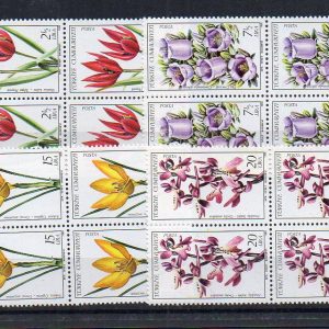 1980 Türkiye Bitkileri MNH Dörtlü Blok
