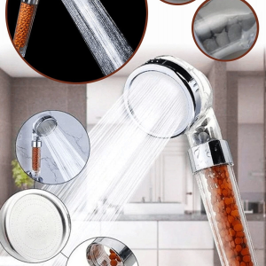 Boncuklu Su Tasarruflu Kireç Önleyici Duş Başlığı