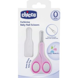 Chicco Kapaklı Tırnak Makası - Pembe