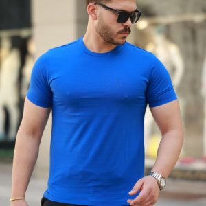 Erkek Bisiklet Yaka Basic Tişört