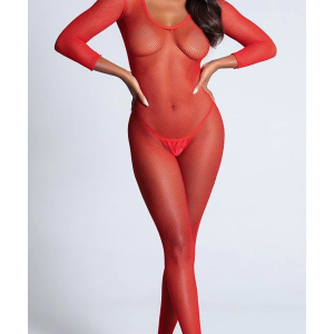 File Kadın Vücut Çorabı Kırmızı-sis11