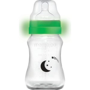 Mamajoo Gece & Gündüz Biberonu 270 ml & Anti-Kolik Biberon Emziği No:2 / M