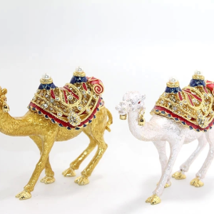 Swaroski Taşlı Tekli Deve Figürü Alk1879