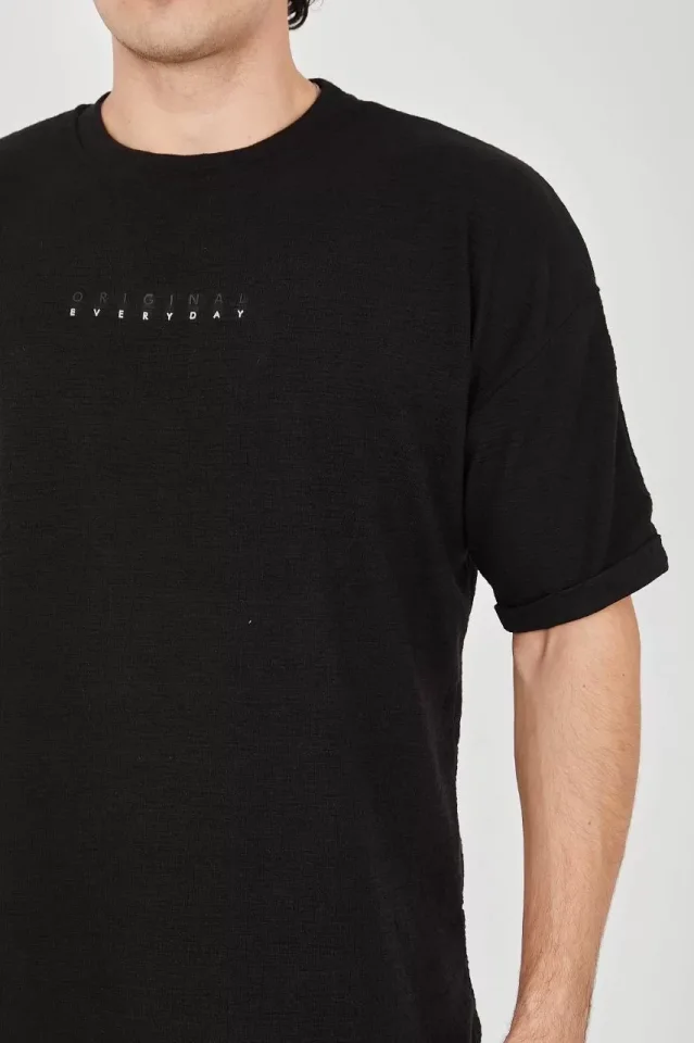 unisex-jakar-kumas-rahat-kol-t-shirt-siyah-135534.webp