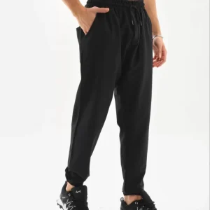 Unisex Lastik Paçalı Eşofman Altı - Siyah
