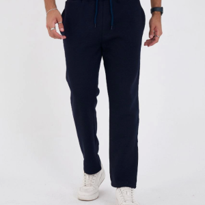 Unisex Üç İplik Basic Eşofman Pantolon - Lacivert
